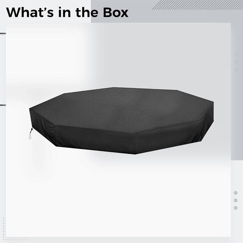 Octagon Sandbox Protector, Waterproof Oxford Fabric, Sunlight and Dust Resistant, Zipper Design, Easy Install for Outdoor Sandboxes in Saudi Arabia