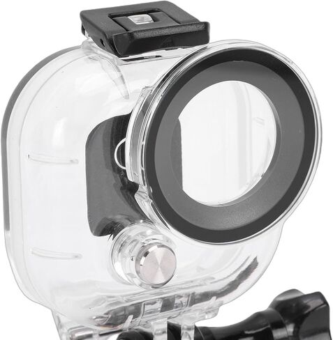 Tbest Camera Water Proof Protective Housing Shock Scratch Transparent Underwater Case for Diving Surfing Skiing ABS PC Tempered Glass 50m Depth in Kuwait