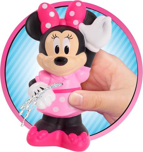 Disney Junior Minnie Mouse 3-Pack Bath Toys, Figures Include Minnie Mouse, Daisy Duck, and Figaro, Kids Toys for Ages 3 Up by Just Play in Saudi Arabia