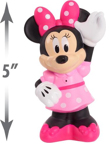 Disney Junior Minnie Mouse 3-Pack Bath Toys, Figures Include Minnie Mouse, Daisy Duck, and Figaro, Kids Toys for Ages 3 Up by Just Play in Saudi Arabia
