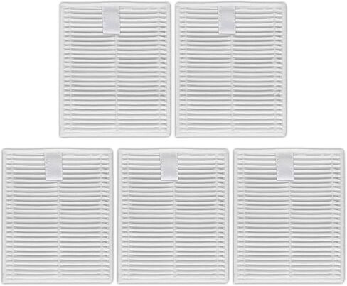 (5 Pack) Q7M5, Q7M5+, Q7L5, Q7L5+ Replacement HEPA Filters for Roborock Q7 M5, Q7 M5+, Q7 L5/ L5+ Robot Vacuum, Filters Accessories Kit, Upright Filter, HEPA Filter Accessories, Canister Filter in Kuwait