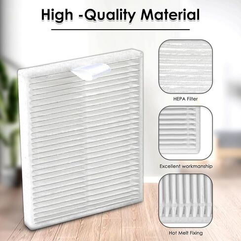 (5 Pack) Q7M5, Q7M5+, Q7L5, Q7L5+ Replacement HEPA Filters for Roborock Q7 M5, Q7 M5+, Q7 L5/ L5+ Robot Vacuum, Filters Accessories Kit, Upright Filter, HEPA Filter Accessories, Canister Filter in Kuwait