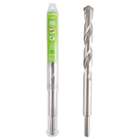 3/4" x 12" Masonry Drill Bits 3/4 inch Concrete Hammer Drill Bits Carbide Tipped, for Cement, Brick, Stone, 3-Flat Shank in Kuwait