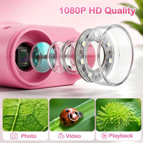 Portable Microscope, Compact and Lightweight Design for Easy Carrying in Kuwait