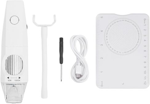 Wireless Digital Microscope 2MP High Magnification 50X To 1000X Inspection Camera for Skin Hair Observation Adjustable Stand in Kuwait