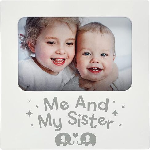 Kate & Milo Me & My Grandpa Photo Frame | Holds 4" x 6" Photo, Neutral Gray Design, Easel Display, Grandpa Keepsake, Father’s Day or Birthday Gift in Saudi Arabia