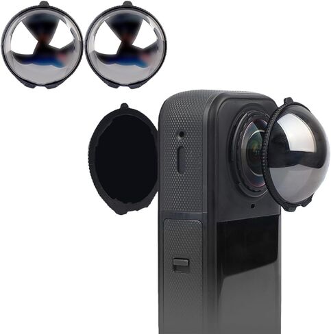 Insta 360 X5 ND64 Filter,6-Stop Light Reduction Lens,Auto-Detect,Neutral Density,Multicoated Optical Glass for X5 Action Camera Accessories(2 Pack) in Saudi Arabia