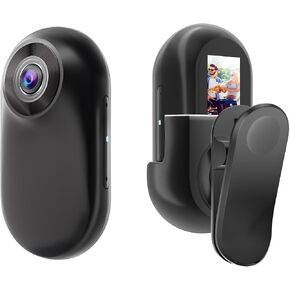 Mini Body Camera Wearable Action Body Cam HD 1080P Body Worn Camera | Thumb Size Hands-Free Video Recording Portable Camcorder for Outdoor Security Work Records Guard Travel in Saudi Arabia