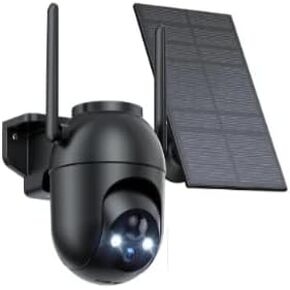 VicoHome CQ1 Solar Camera Outdoor Wireless – Security Monitoring 2K HD, 360° View, Battery-Powered, AI Motion Detection, Two-Way Audio, Color Night Vision, IP65 Waterproof, Free Cloud & SD Storage in Kuwait
