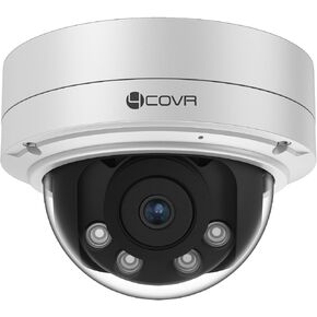 4COVR 5MP PoE Security AutoFocus Dome IP Wired Camera with Mic, LY57BA5MA | 2.8-12mm Varifocal Lens 4X Optical Zoom UHD, IK10 Vandal-Proof 130ft IR Night Vision IP67, AI Human Vehicle Detection in Kuwait