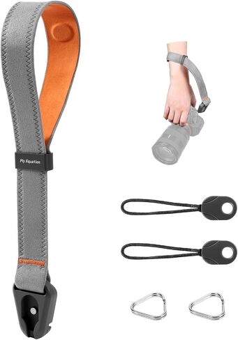 Camera Wrist Strap, Quick Release Hand Strap, Adjust Tightness for Sony Nikon Canon DSLR, 130lb Load Capacity in Saudi Arabia