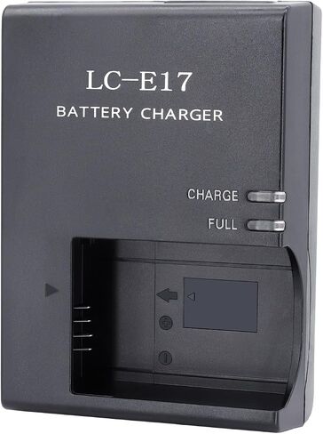 LC-E17 LP-E17LC-E17E Battery Charger Compatible with Canon EOS Rebel T7i T6i T6s SL3 SL2 77D 8000D 800D 760D 750D 200D M6 M5 M3 Kiss X8i DSLR Cameras in Kuwait