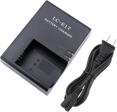 LC-E17 LP-E17LC-E17E Battery Charger Compatible with Canon EOS Rebel T7i T6i T6s SL3 SL2 77D 8000D 800D 760D 750D 200D M6 M5 M3 Kiss X8i DSLR Cameras in Kuwait