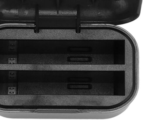 2 Channel Battery Charging Storage with LED Indicato Easy to Carry Fast Hub Battery Charging Station for Insta360 X3 Batteries Storage in Saudi Arabia