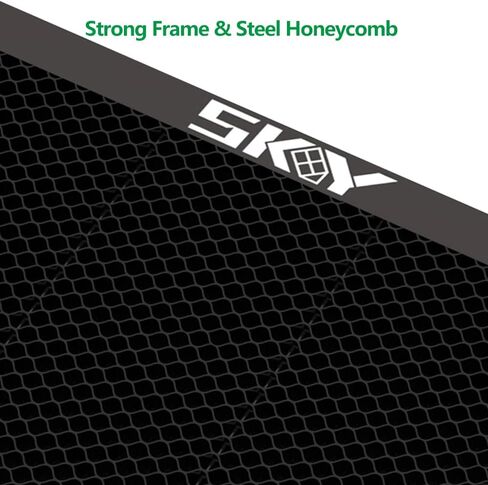 Skouphy Heat-Resistant Coating Honeycomb Laser Bed, 400x300mm Honeycomb Durable Steel Honeycomb Panel Table 15.7"x11.8"for Artilume T1 U1 and Other Machines in Saudi Arabia