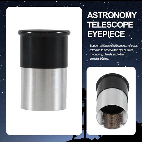 Astronomy Telescope 0.965 Inch H12.5mm Eyepiece Lens Fully Multi-Coated Optical Glass for Astronomy Telescope Accessory in Saudi Arabia