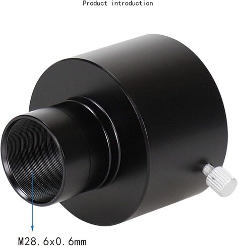 Telescope Adapter Eyepiece Adapter to 2inch Extension Tube Converter Part Lightweight Compact Installation Suitable for Telescope Setup Home Use in Kuwait