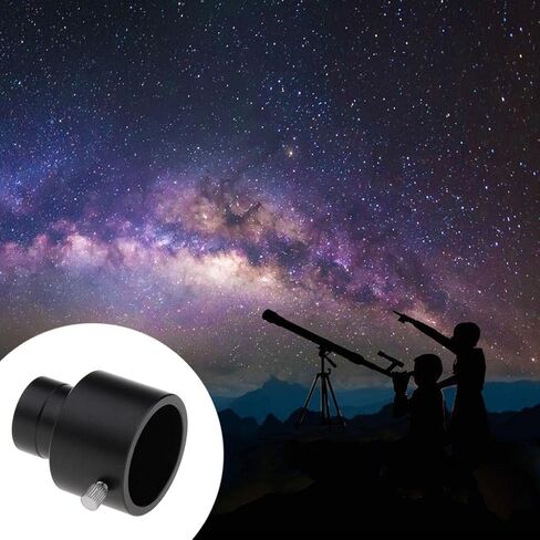 Telescope Eyepiece Adapter 0.965inch to 1.25inch Eyepiece Adapter Eyepiece Adapter Mount Adapter Metal Material Suitable for Astronomy in Saudi Arabia