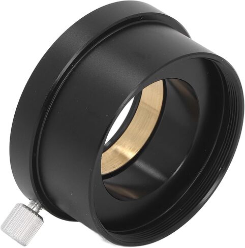 2 Inch to 1.25 Inch Telescope Eyepiece Adapter, Professional Full Metal Eyepiece Mount Adapter, Anodized Aluminum Alloy with Brass Protector Ring for DSLR and Planetary in Saudi Arabia