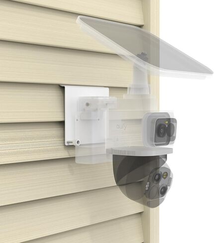 غطاء حماية من المطر من الشمس متوافق مع كاميرا eufy Security eufyCam S4 (أبيض) in Kuwait