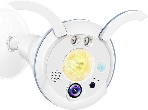 Sengled Floodlight Camera with Motion Sensor Light, Outdoor Security Camera 1080P, Floodlight Security Camera Waterproof, WiFi Camera Outdoor Home Security, Night Vision 2-Way Talk, 2nd Gen, 1pk in Saudi Arabia