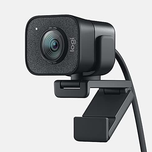 Logitech Litra Glow Premium LED Streaming Light with TrueSoft and Logitech StreamCam, Graphite for Creators and Streamers in Saudi Arabia