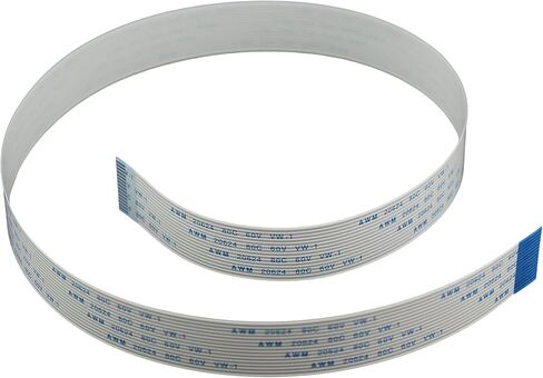 Flex Ribbon Extension Cable for Raspberry Pi Camera - White 50cm / 20 inch in Saudi Arabia