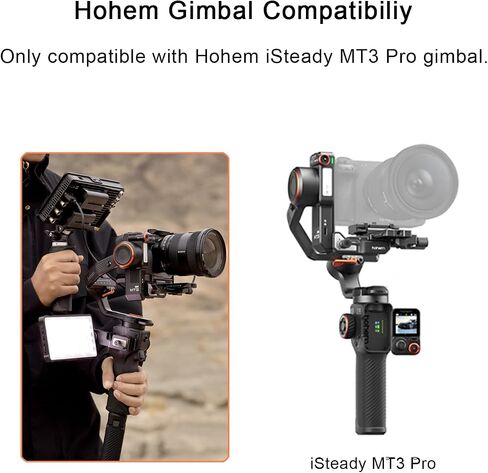 Hohem BH-01 Sling Handgrip for MT3 Pro Gimbal, Bi-Directional Twist Grip, Ergonomic Briefcase Handle for Low Angle Shots in Kuwait