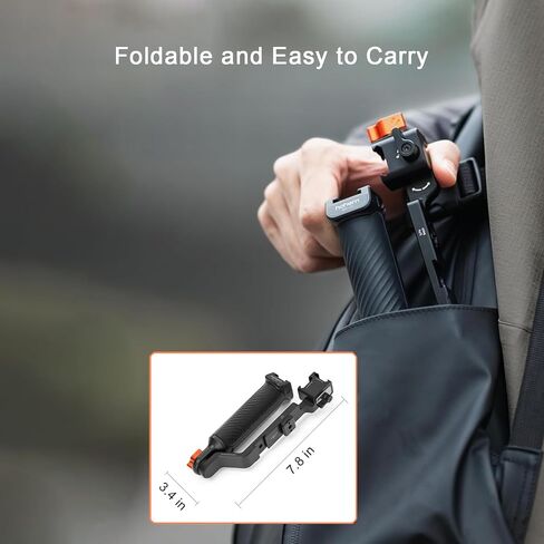 Hohem BH-01 Sling Handgrip for MT3 Pro Gimbal, Bi-Directional Twist Grip, Ergonomic Briefcase Handle for Low Angle Shots in Kuwait