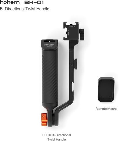 Hohem BH-01 Sling Handgrip for MT3 Pro Gimbal, Bi-Directional Twist Grip, Ergonomic Briefcase Handle for Low Angle Shots in Kuwait