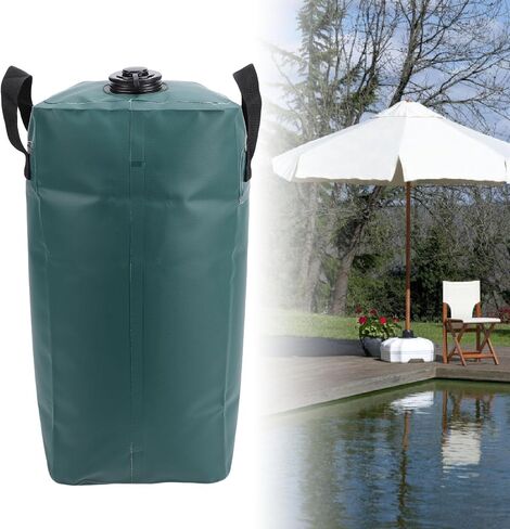 Sand Bag for Pop-Up Tent Easy to Fill Adjustable Weight for Picnic Awnings, PVC 500D 16.93x8.66 Inches (Green) in Saudi Arabia