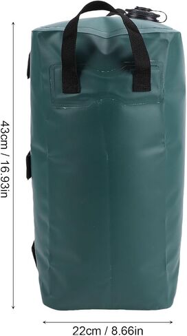 Sand Bag for Pop-Up Tent Easy to Fill Adjustable Weight for Picnic Awnings, PVC 500D 16.93x8.66 Inches (Green) in Saudi Arabia