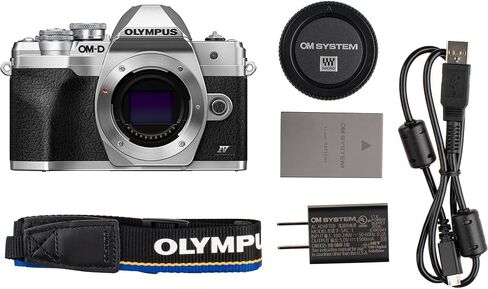 Olympus OM-D E-M10 Mark IV Mirrorless Digital Camera with 14-42mm and 14-150mm Lenses (Bundle) in Kuwait