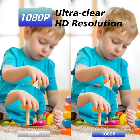 Mini Camera DIY Module, HD 1080P Wireless Cameras, Small Button WiFi Nanny Cam, Portable Tiny Security Camera for Home Indoor & Outdoor in Saudi Arabia