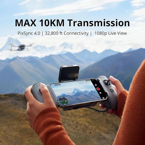 Potensic ATOM 2 Fly More Combo Drone with Camera Under 249g 8K Photo 4K HDR Video AI Track and Charging Hub (APM2530221) + 64GB Card + Sling Backpack + Landing Pad + Cleaning Kit +More(19pc Bundle) in Saudi Arabia