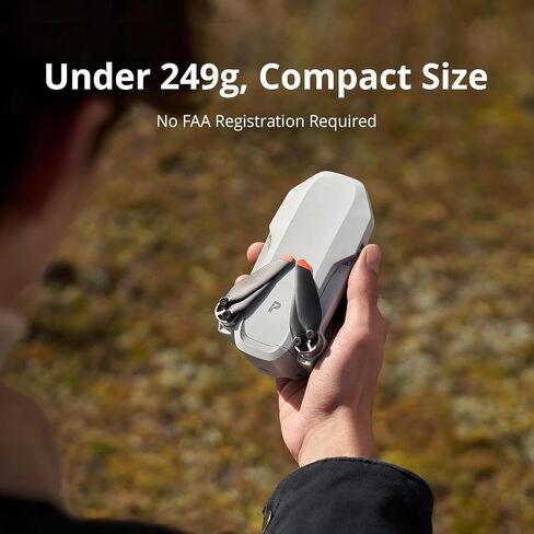 Potensic ATOM 2 Fly More Combo Drone with Camera Under 249g 8K Photo 4K HDR Video AI Track and Charging Hub (APM2530221) + 64GB Card + Sling Backpack + Landing Pad + Cleaning Kit +More(19pc Bundle) in Saudi Arabia