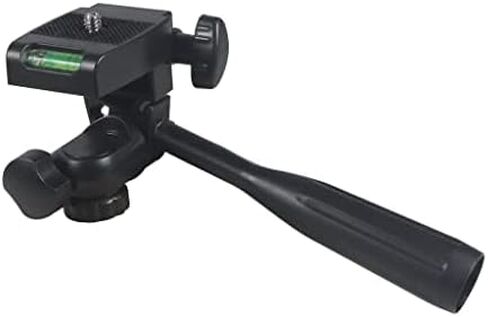 Three-Way Head Handle 1/4 Screw Level Rotating Bracket for Tripod SLR Photography Accessories (1/4" Thread) in Saudi Arabia