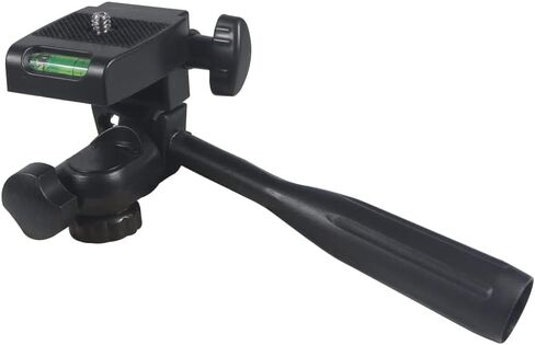 Three-Way Head Handle 1/4 Screw Level Rotating Bracket for Tripod SLR Photography Accessories (1/4" Thread) in Saudi Arabia