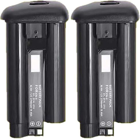 2-Pack EN-4 Battery Replacement for Nikon D1 D1H D1X EN4 SLR Camera Battery in Saudi Arabia