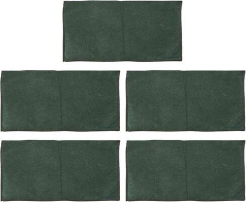 5Pcs Sand Bags, 9.8 X 19.7in Reusable Non Woven Fabric Flood Water Barrier, Heavy Duty Sandbags for Garden Doors, Garage Entrances in Kuwait