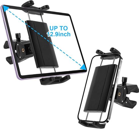 68" Ball Head Camera Tripods & Monopods with Adjustable iPad & Phone Powerful C-clamp Magic Arm Bracket (Combo Pack) in Kuwait