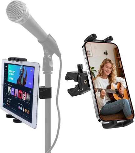 68" Ball Head Camera Tripods & Monopods with Adjustable iPad & Phone Powerful C-clamp Magic Arm Bracket (Combo Pack) in Kuwait