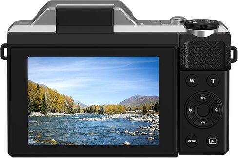 Ordro D27 16MP Compact Digital Camera, 6X Optical Zoom, Black in Saudi Arabia