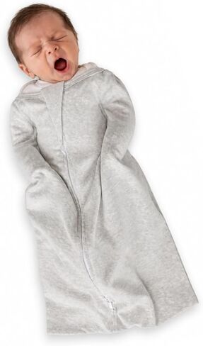 Snugly Baby Swaddle Sleep Sack, Stretchy Cotton Zip-Up Swaddle for Newborns | 2-Way Zipper, Secure Fit, No Velcro or Snaps in Saudi Arabia