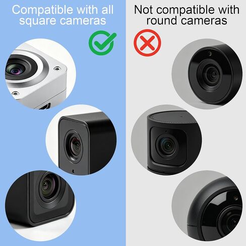 Dash Cam Mount, 7x3.5x1.7cm/2.8x1.4x0.7in Premium Stainless Steel Universal Rear Window Dash Cam Mount Bracket Compatible with All Square Cameras in Saudi Arabia