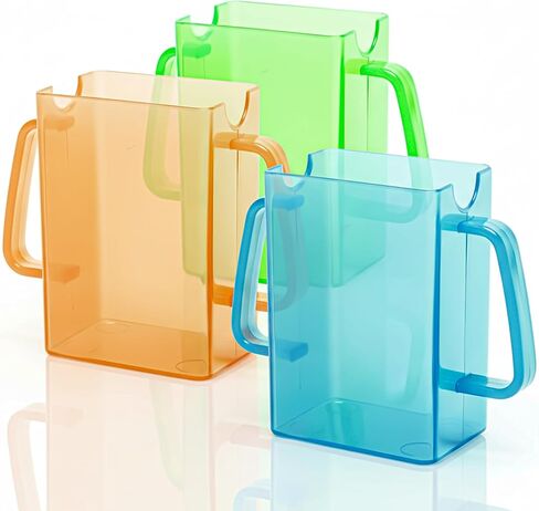 Mommy's Helper Juice Box Buddies Holder for Juice Boxes and Pouches | Juice Box Buddies holder helps reduce spills and squeezing from juice boxes and pouches; easy-grip design for young children. in Saudi Arabia