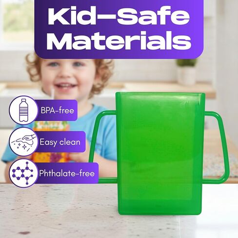 Mommy's Helper Juice Box Buddies Holder for Juice Boxes and Pouches | Juice Box Buddies holder helps reduce spills and squeezing from juice boxes and pouches; easy-grip design for young children. in Saudi Arabia