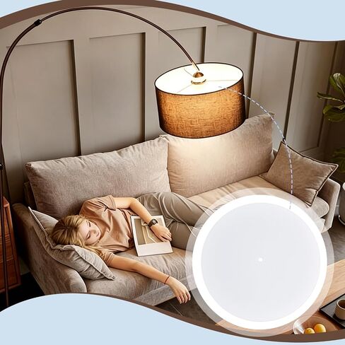 4 PCS Round Lamp Shade Diffuser 11.4" Diameter with 0.39" Center Hole, Frosted White Acrylic Diffuser for Drum Lampshades Fit 12-13.5" Opening, Light Diffusers Sheet for Pendant Light and Table Lamp in Saudi Arabia