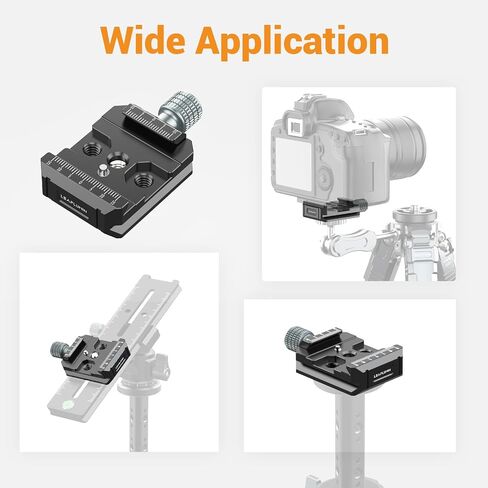 Aluminium Arca Swiss Type Clamp with 3/8" & 1/4" Screw,Quick Release Plate Arca QR Clamp for DJI Ronin S/SC in Kuwait