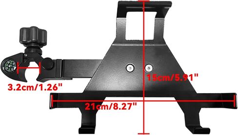 Data Collector Pole Mount Bracket for Topcon FC5000 FC6000, Mesa 2/3, RT3/4 in Kuwait